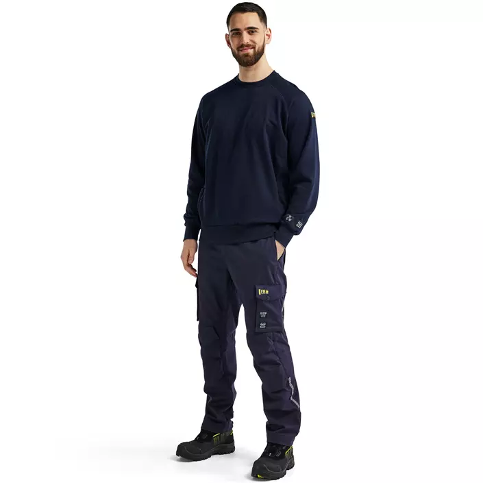 Blåkläder FR sweatshirt, Marineblå, large image number 1