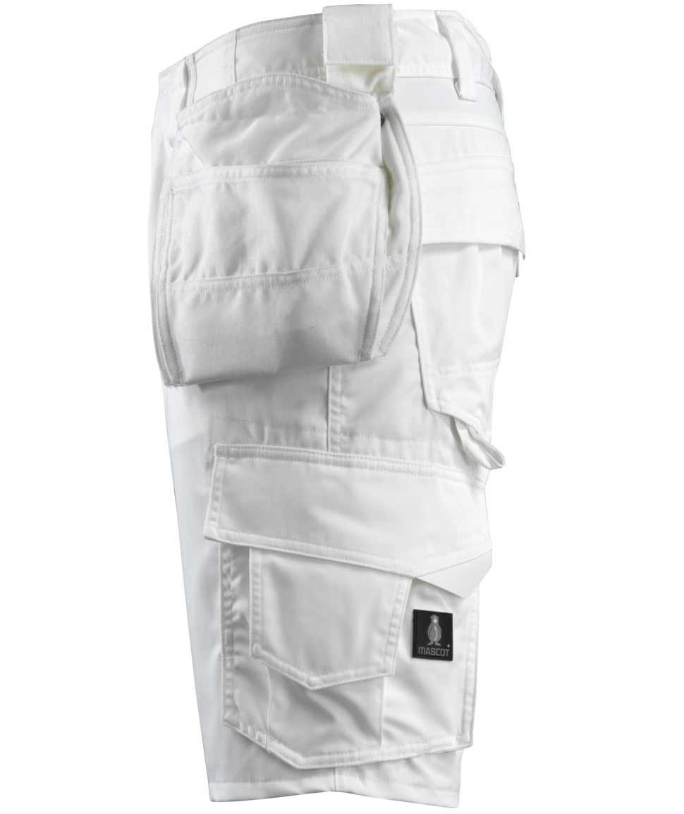 Mascot Olot craftsman shorts, White, large image number 2