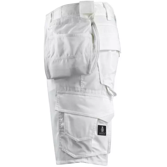 Mascot Olot craftsman shorts, White, large image number 2