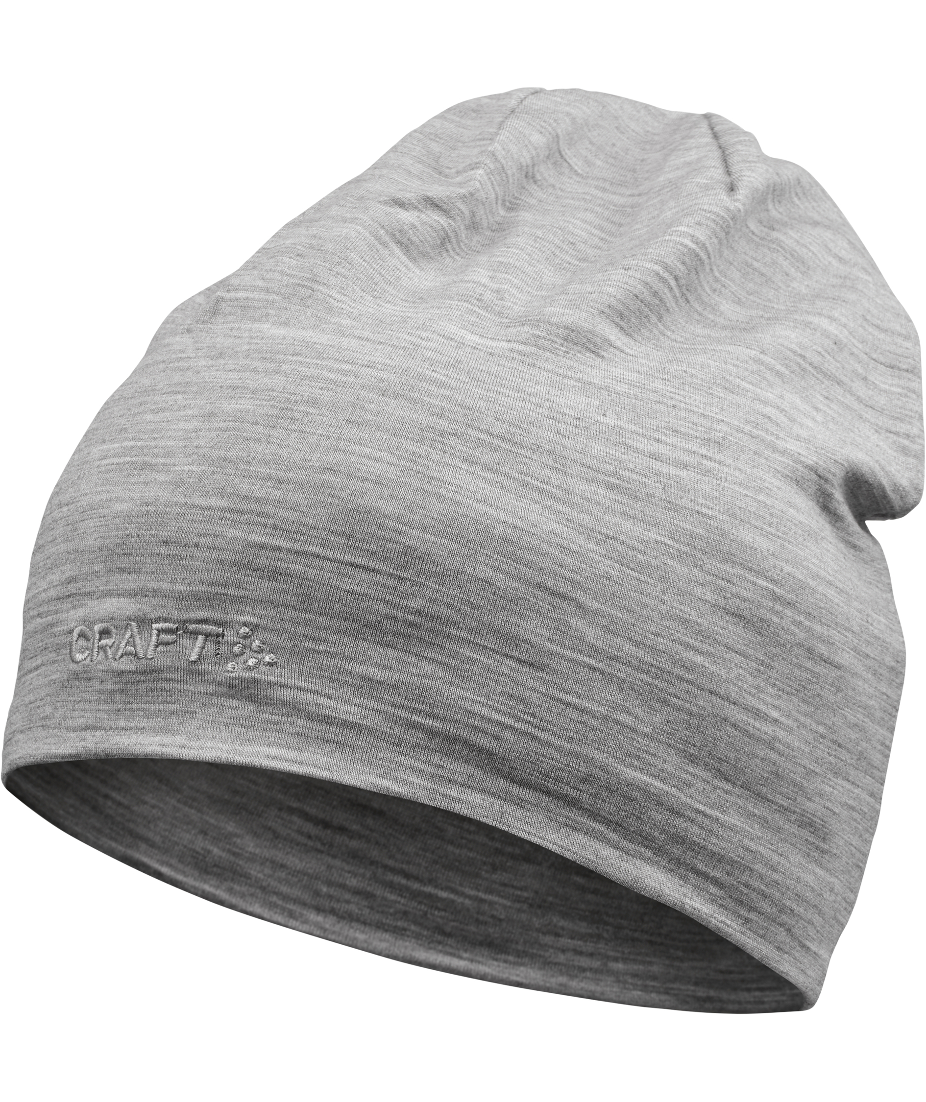 Craft Essence beanie with merino wool, Grey melange, Grey melange, swatch