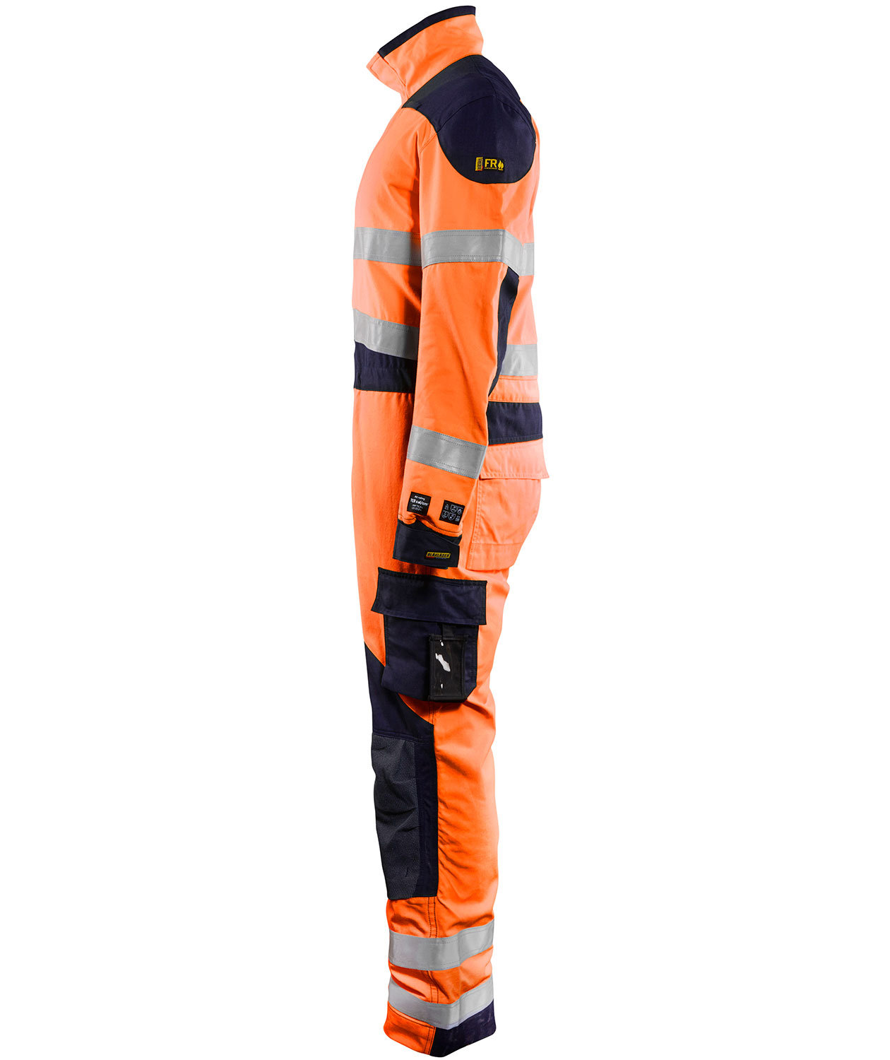 Bl&aring;kl&auml;der Multinorm kedeldragt, Hi-vis&nbsp;Orange/Marine, large image number 2