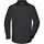 James & Nicholson modern fit  shirt, Black, Black, swatch