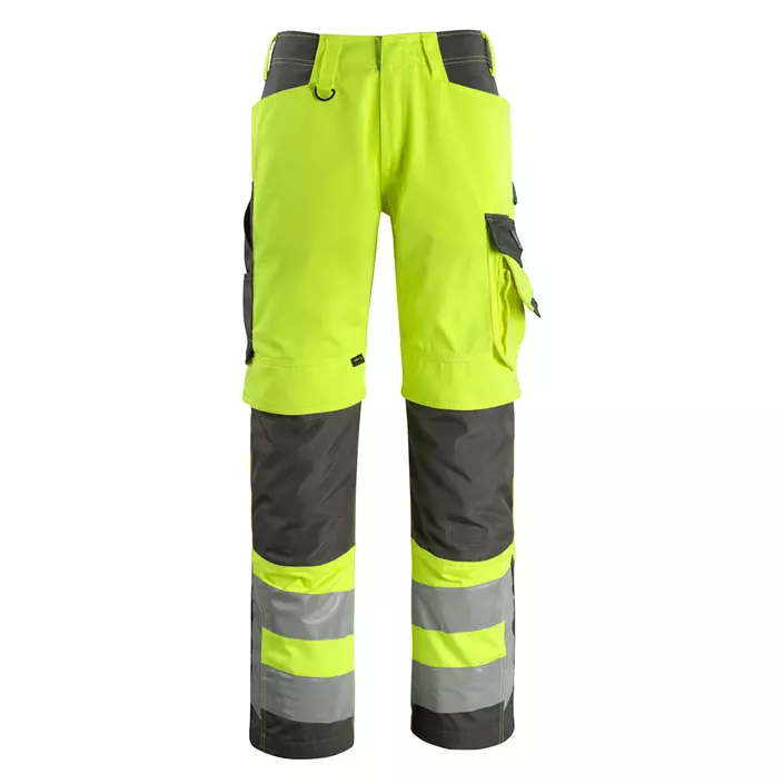 Mascot Safe Supreme Kendal arbeidsbukse, Hi-vis Gul/Mørk antrasitt, large image number 0