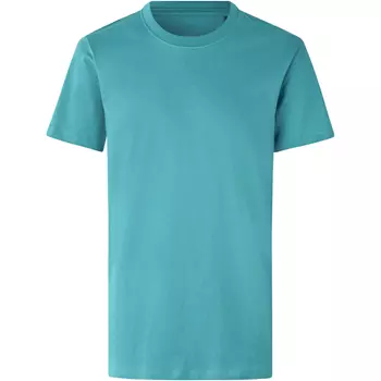 ID økologisk T-skjorte for barn, Støvete Aqua