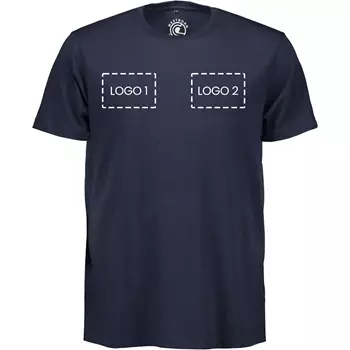 Westborn T-skjorte med logotrykk, 10 stk.