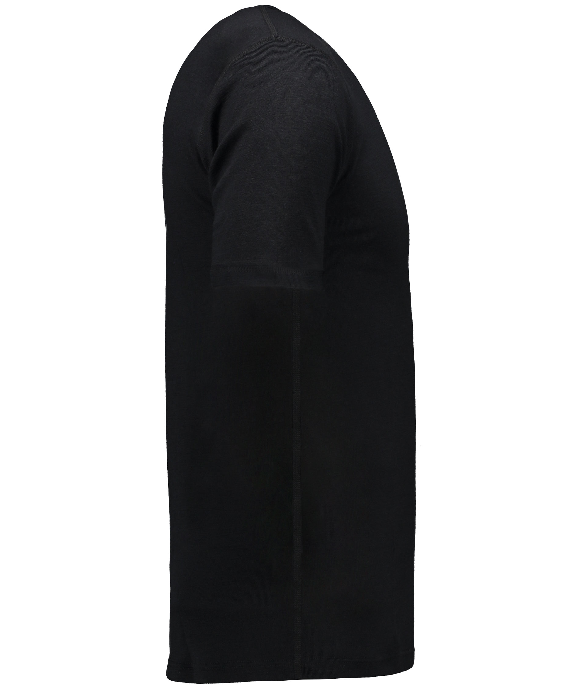 Westborn T-shirt with merino wool, Black, large image number 2