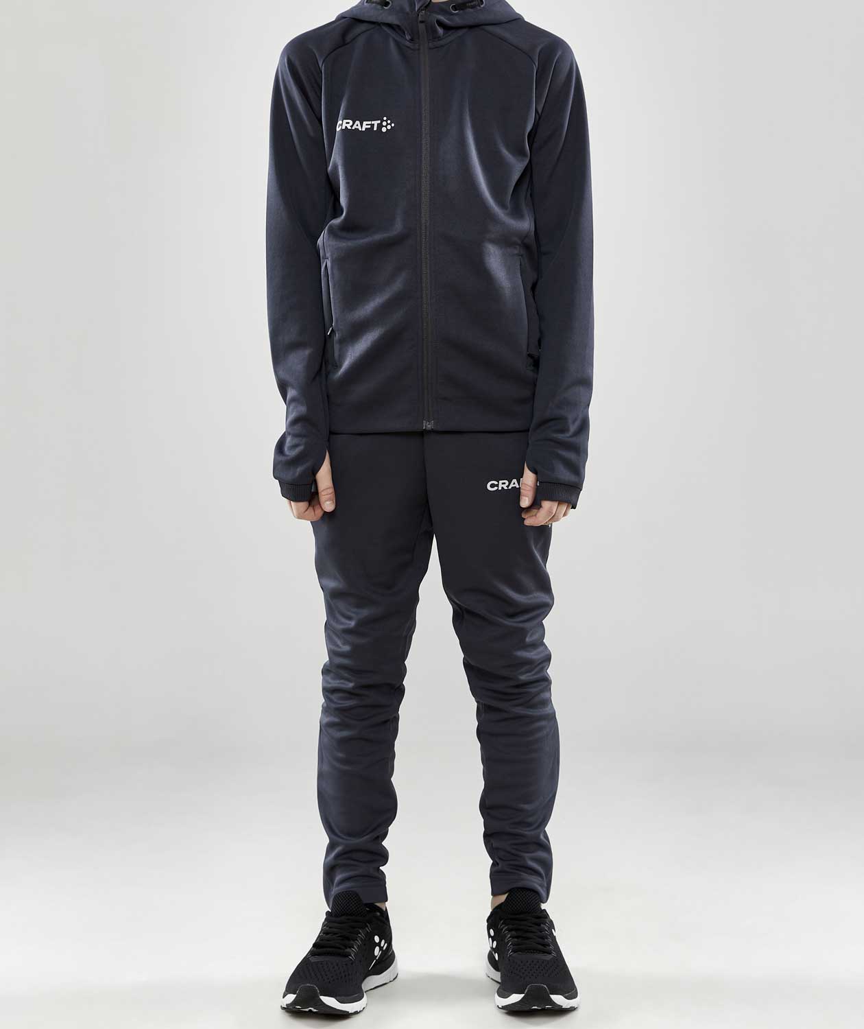 Craft Evolve trousers for kids, Asphalt