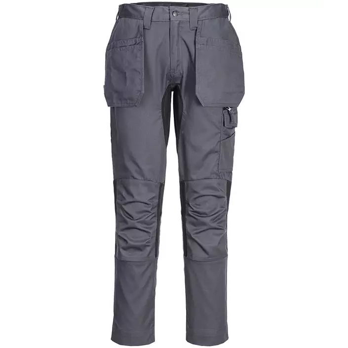 Portwest WX2 Eco craftsman trousers, Pier Gray, large image number 0