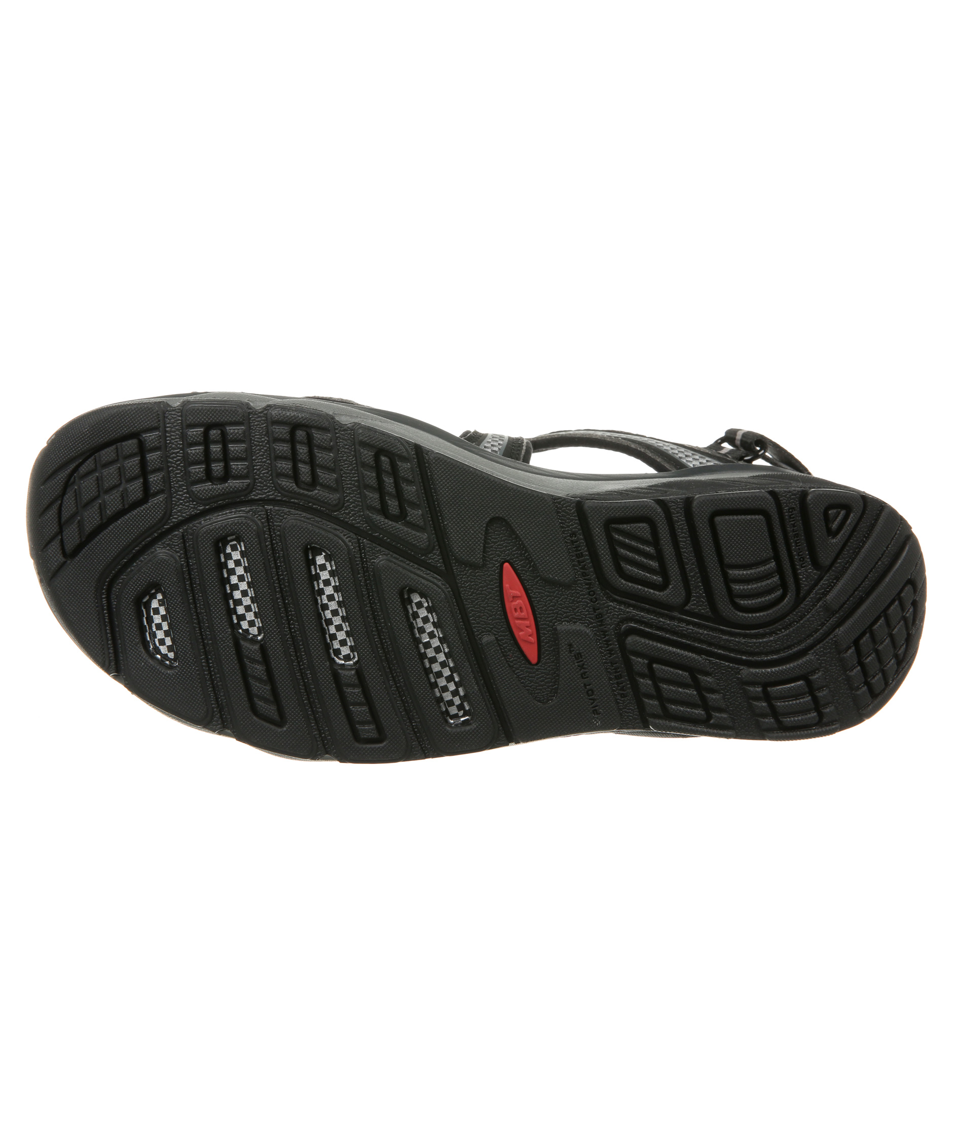 MBT Lila 6 sandaler dam, Svart, large image number 4