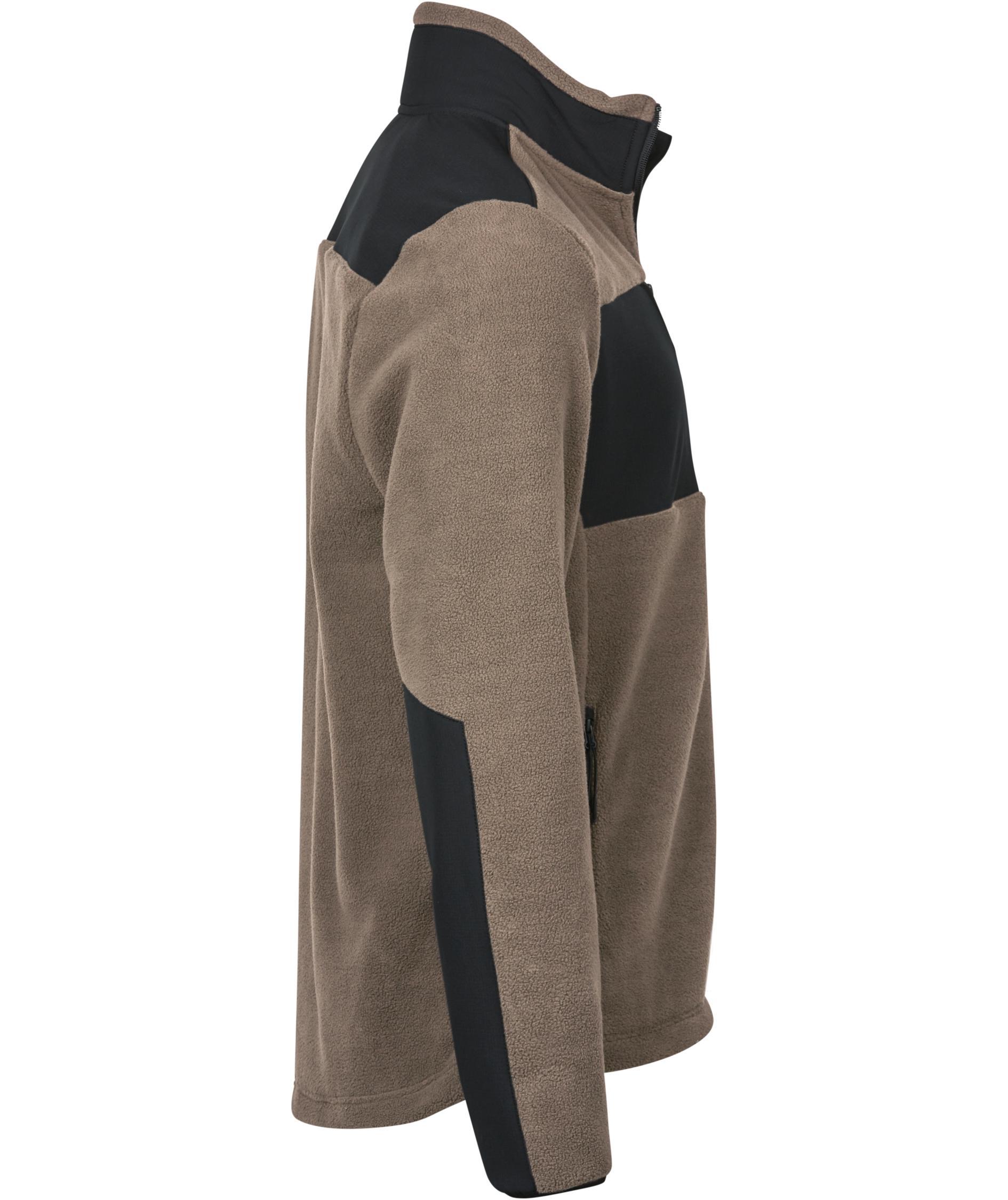 Tee Jays Mountain fleecejakke, Clay/black, large image number 4