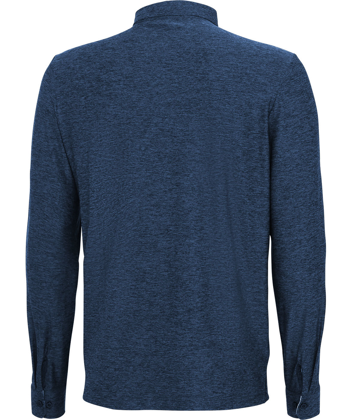 Pitch Stone l&aring;ng&auml;rmad pik&eacute;tr&ouml;ja, Navy melange, large image number 1