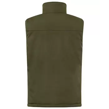 Clique lined softshell vest, Fog Green