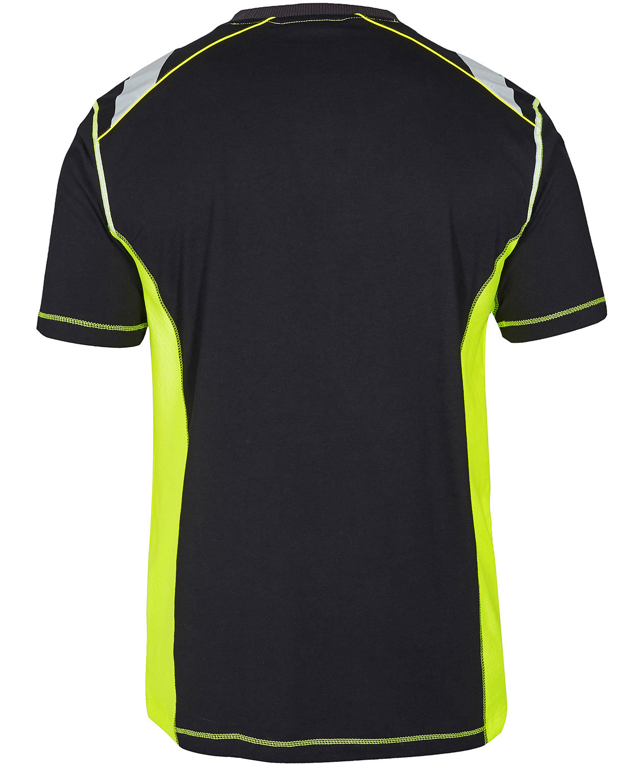 Engel Cargo T-shirt, Black/Yellow, large image number 2