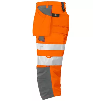 ProJob knee pants 6510, Orange/Grey