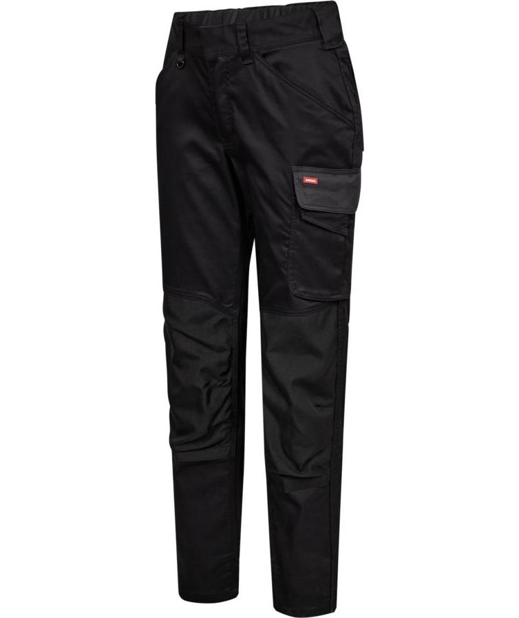 Engel Galaxy women's work trousers, Black/Anthracite, large image number 2