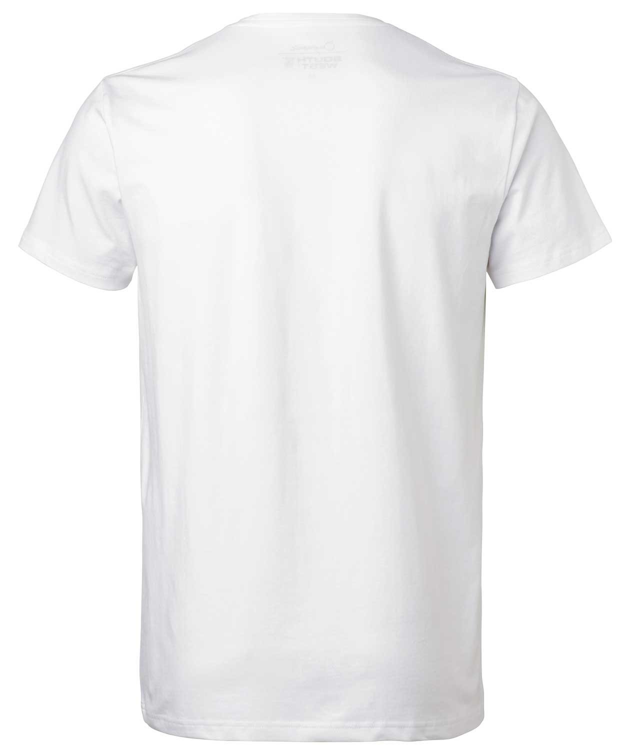 South West Norman organic T-shirt, White, large image number 2