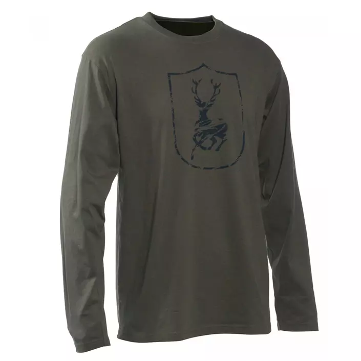 Deerhunter langärmliges T-Shirt, Bark Green, large image number 0
