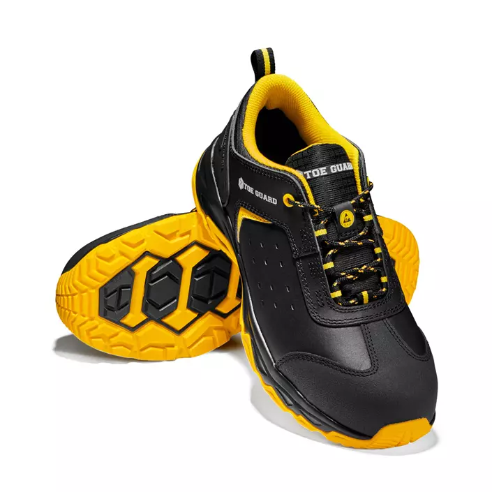 Toe Guard Wild Low safety shoes S3, Black/Yellow, large image number 3