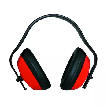 OX-ON Hobby Basic hörselkåpor, Svart/Röd