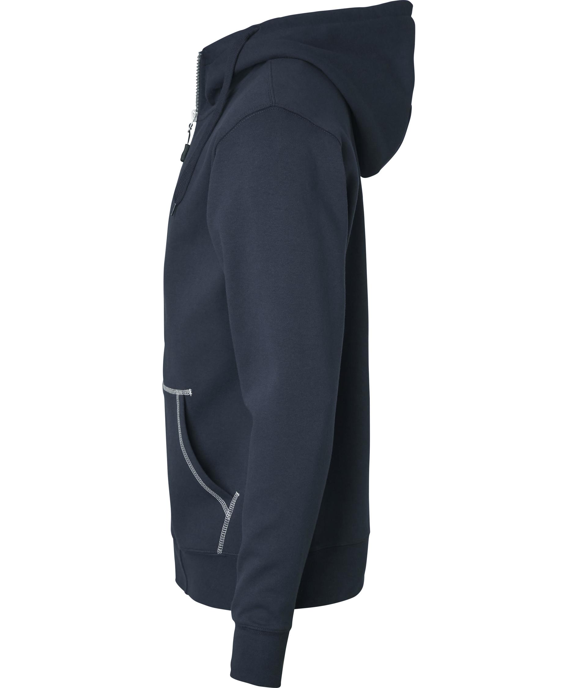 Top Swede Hoodie mit Rei&szlig;verschluss 0302, Navy, large image number 3