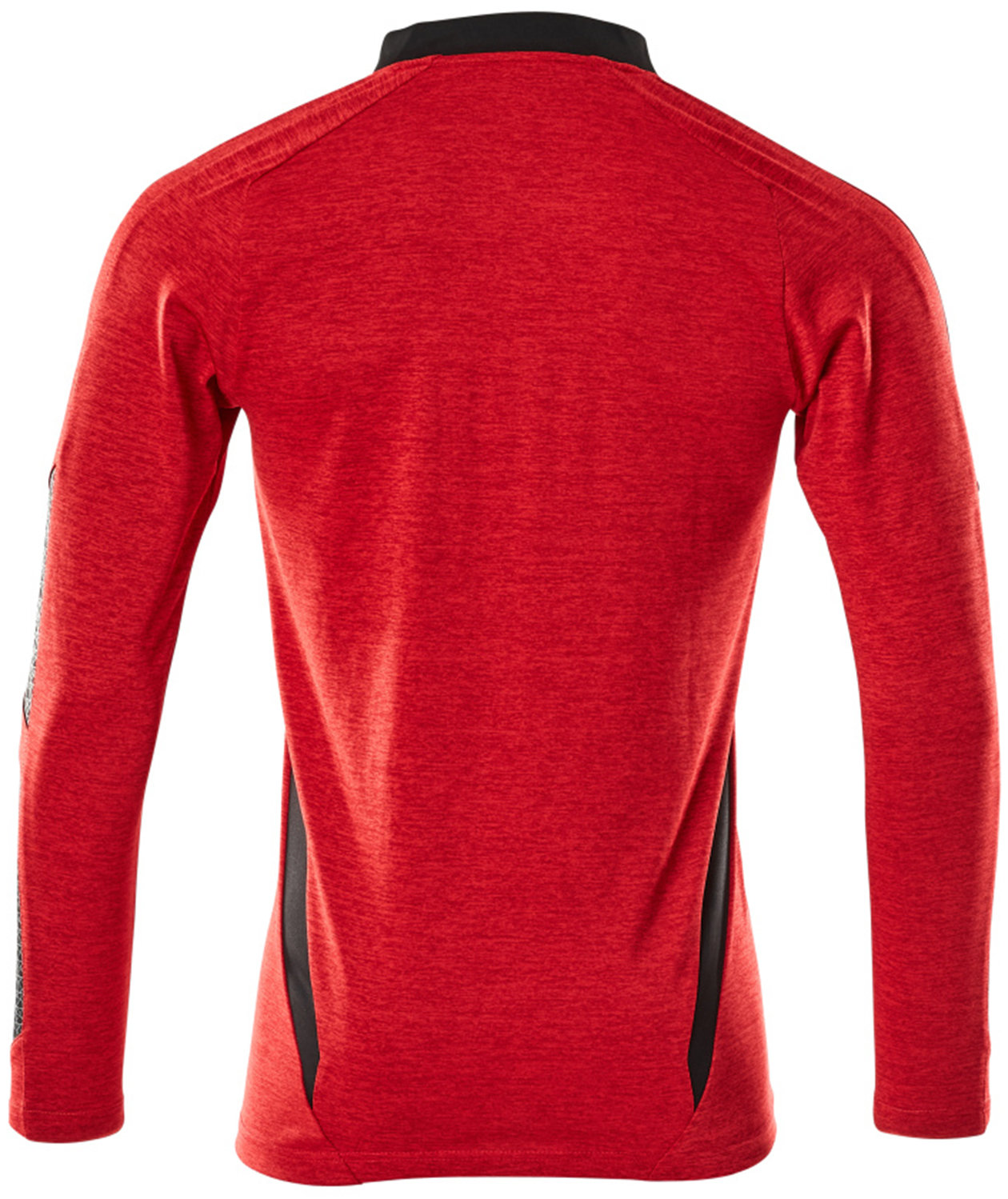 Mascot Accelerate Coolmax long-sleeved polo shirt, Signal red/black
