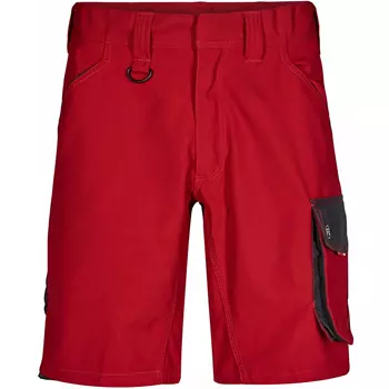 Engel Galaxy work shorts, Tomato Red/Antracite Grey