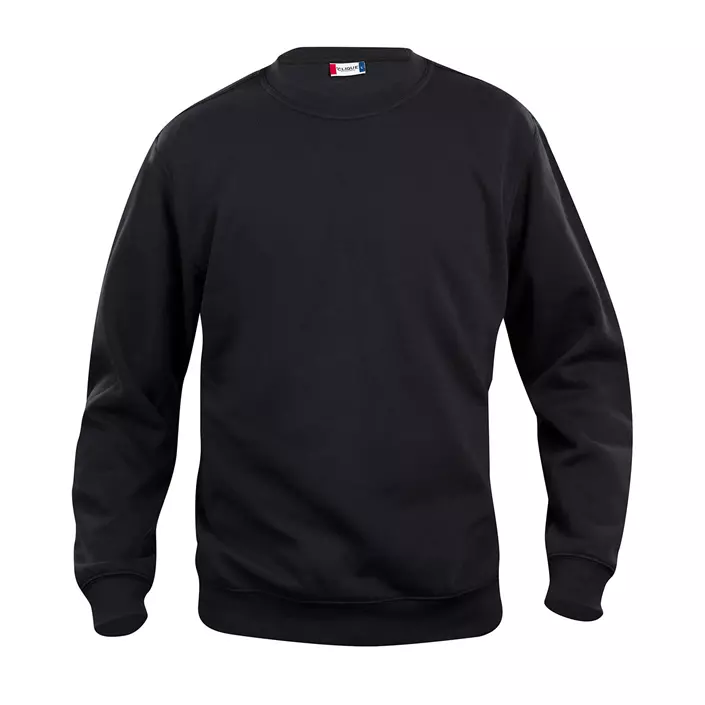 Clique Basic Roundneck Sweatshirt, Schwarz, large image number 0
