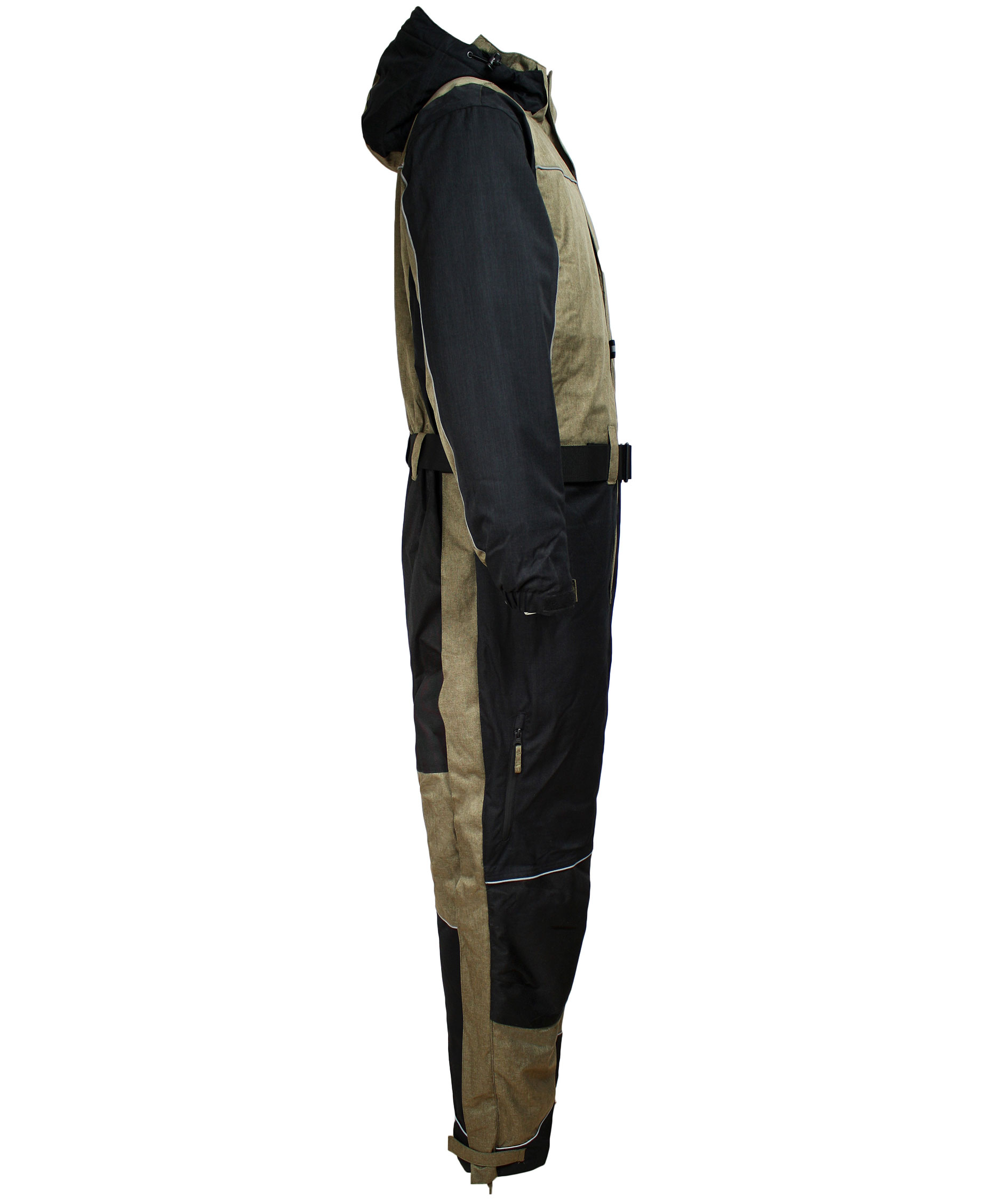 Lyngs&oslash;e winter coverall, Olive Green/Black, large image number 2