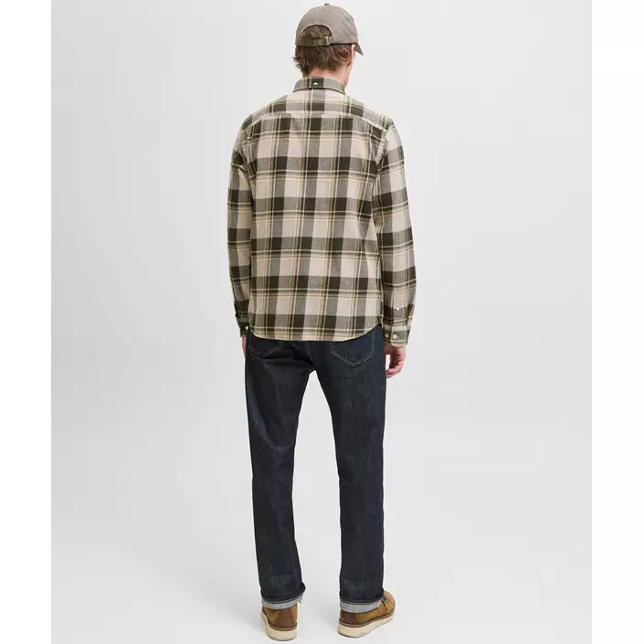Jack & Jones Premium JPRBLUBROOK CHECK skjorta, Peat, large image number 2