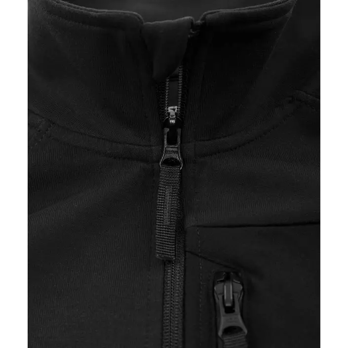 Fristads women's sweatshirt with zipper 7832 GKI, Black, large image number 5