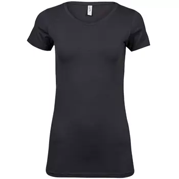 Tee Jays long women's T-shirt, Dark Grey