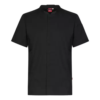 Segers 1011 short-sleeved chef shirt, Black