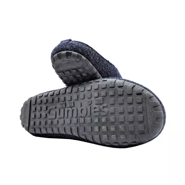 Gumbies Outback Slipper slippers, Navy/Pink, large image number 8