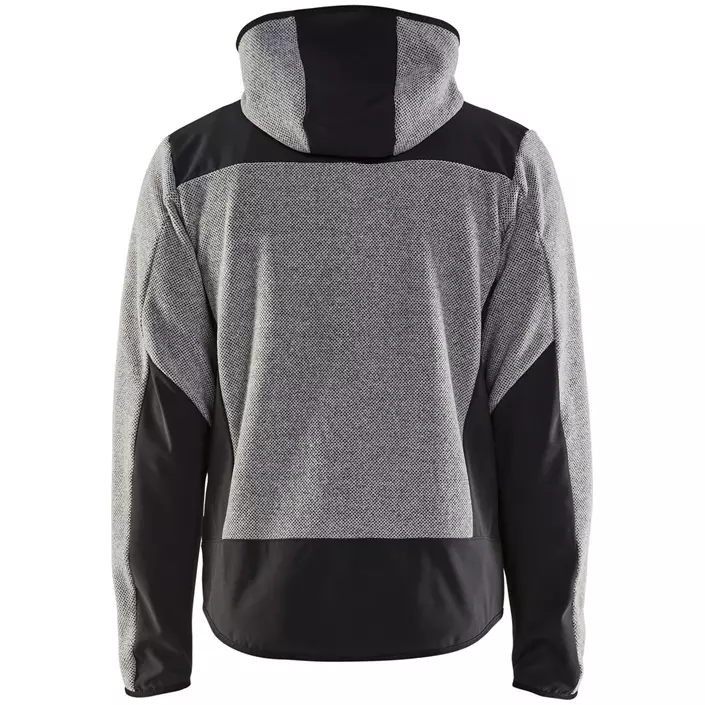 Blåkläder knitted jacket, Grey mottled/black, large image number 1