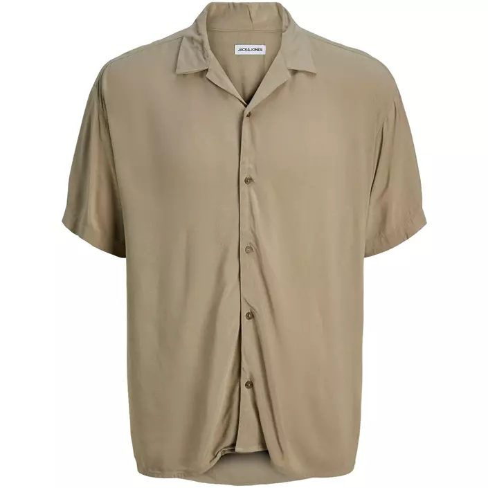 Jack & Jones JJEJEFF SOLID RESORT kortærmet skjorte, Coriander, large image number 0