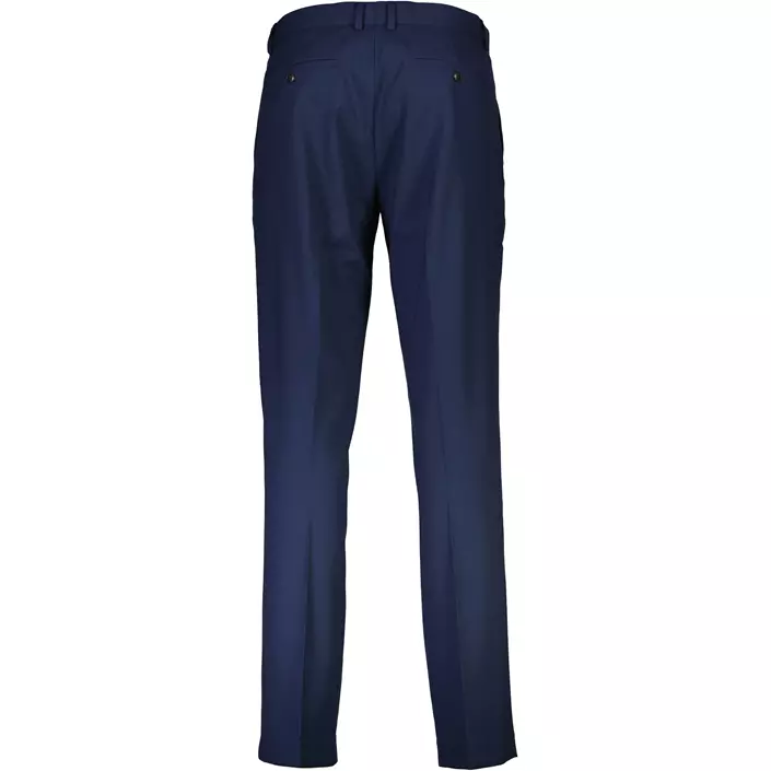 Lindbergh Superflex slim fit bukser, DK Blue Mel, large image number 2