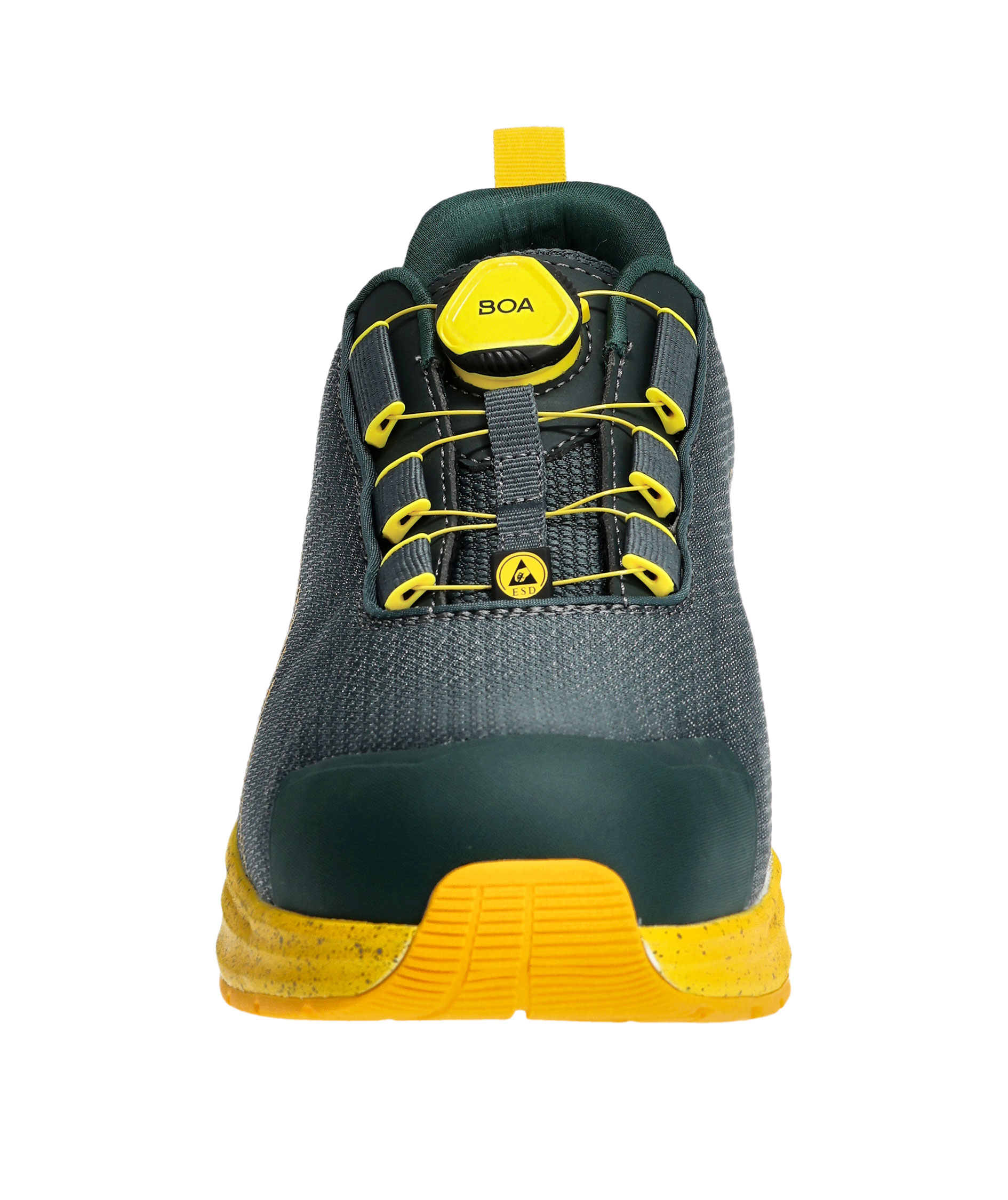 Mascot Customized skyddsskor S1PS, Skogsgr&ouml;n/solgul, large image number 4