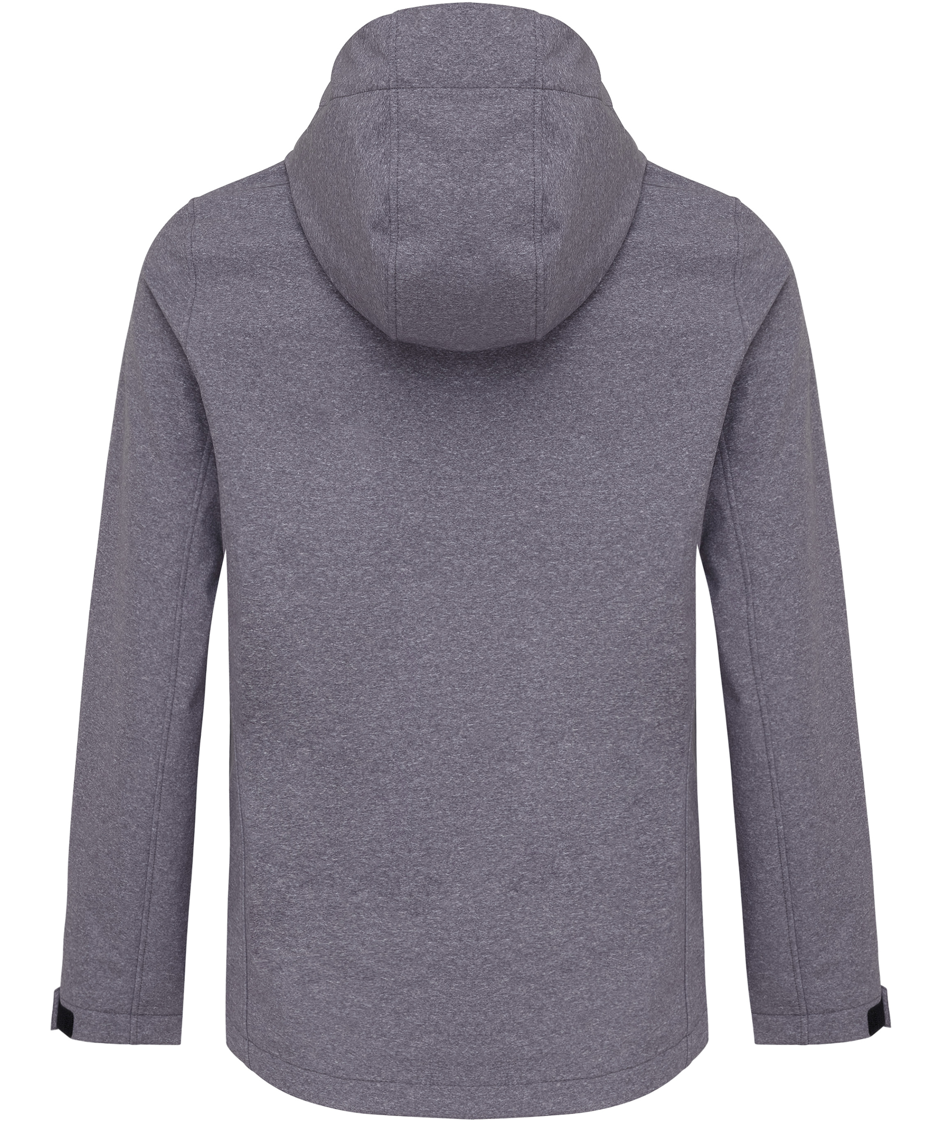 Iqoniq Makalu softshelljacka dam, Vulcano Heather Grey, large image number 2