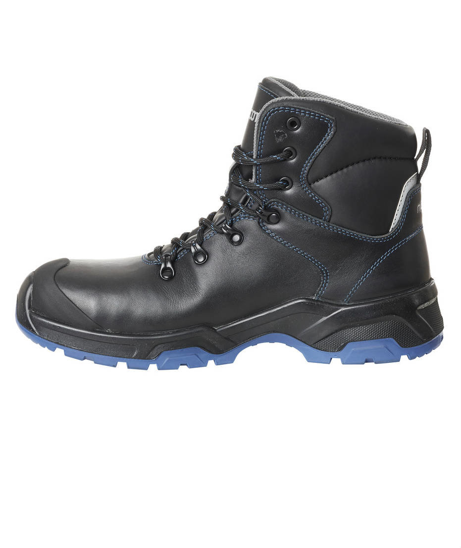 Mascot Flex safety boots S3, Black/Cobalt Blue, large image number 2