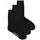 Jack & Jones JACRAFAEL3-pack socks, Black, Black, swatch