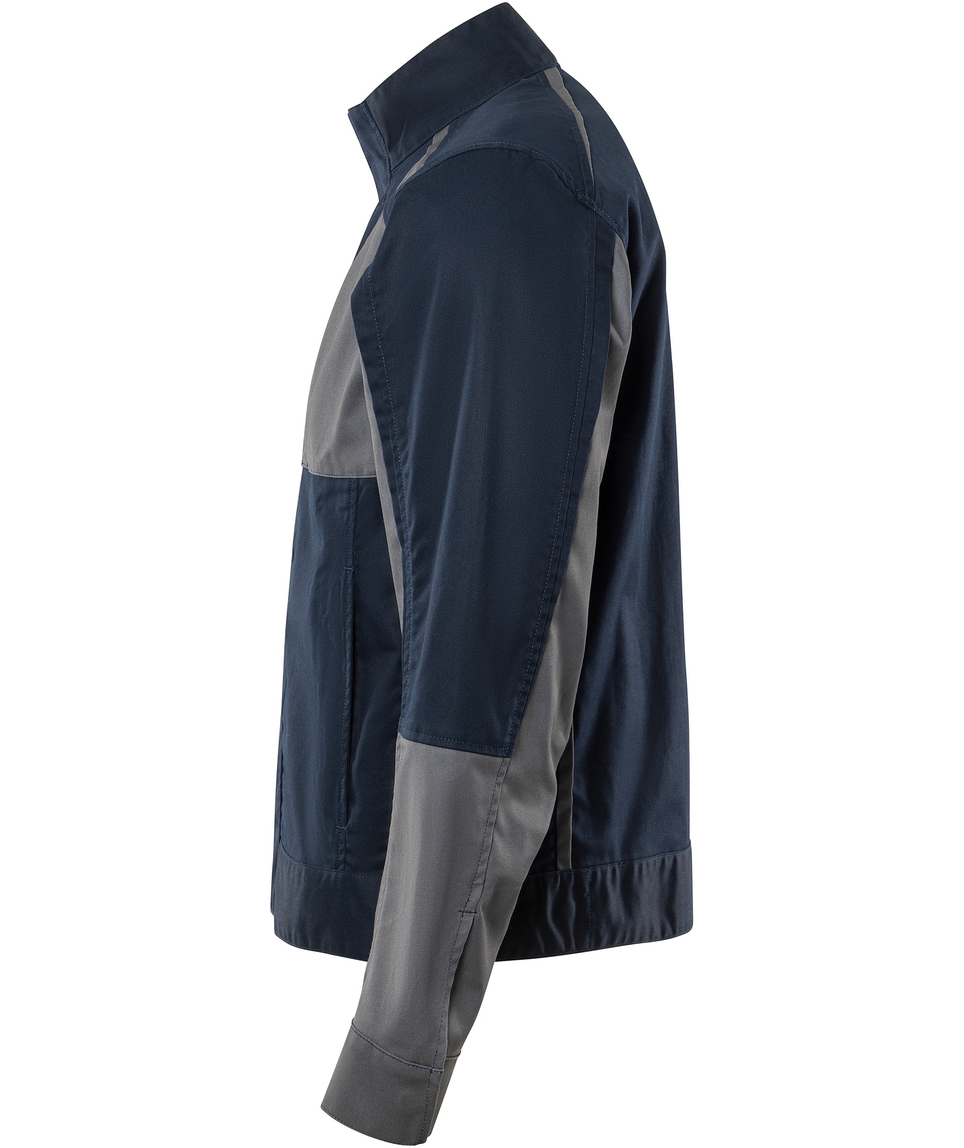 Fristads Green work jacket 4930 GWM, Dark Marine/Grey, large image number 4