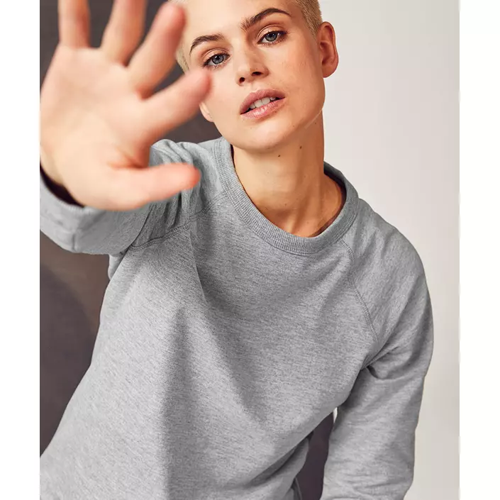 ID Core dame sweatshirt, Grå Melange, large image number 4