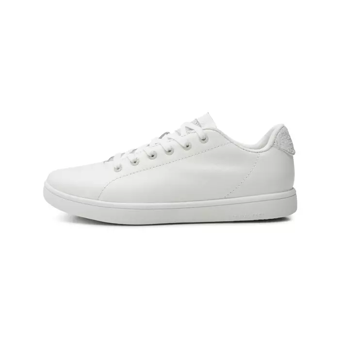 Woden Jane Leather III dame sneakers, Hvid, large image number 1