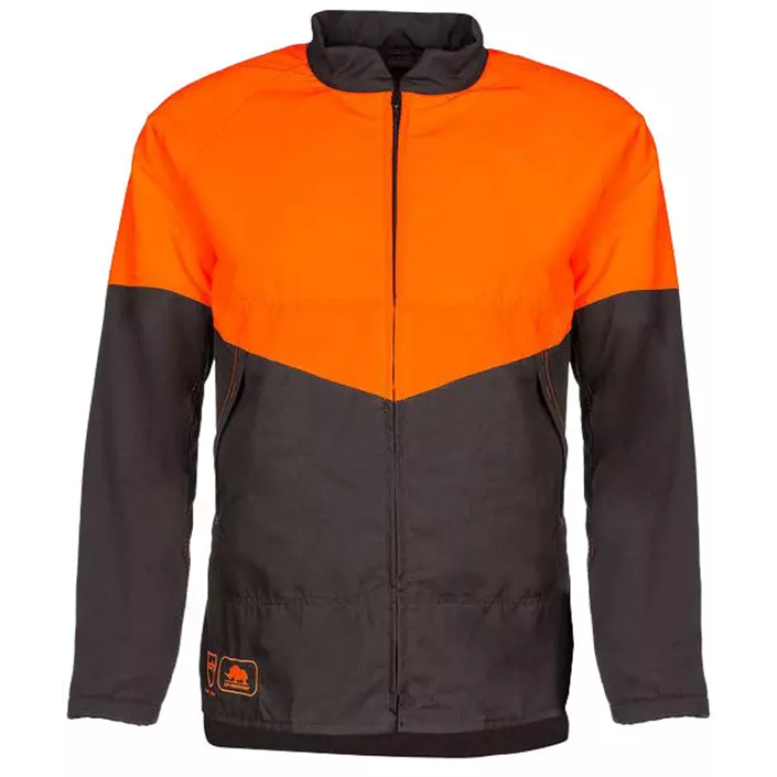 SIP BasePro safety jacket, Hi-vis orange/Grey, large image number 0