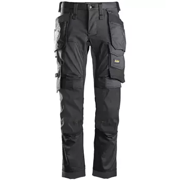 Snickers AllroundWork craftsman trousers 6241, Steel Grey/Black
