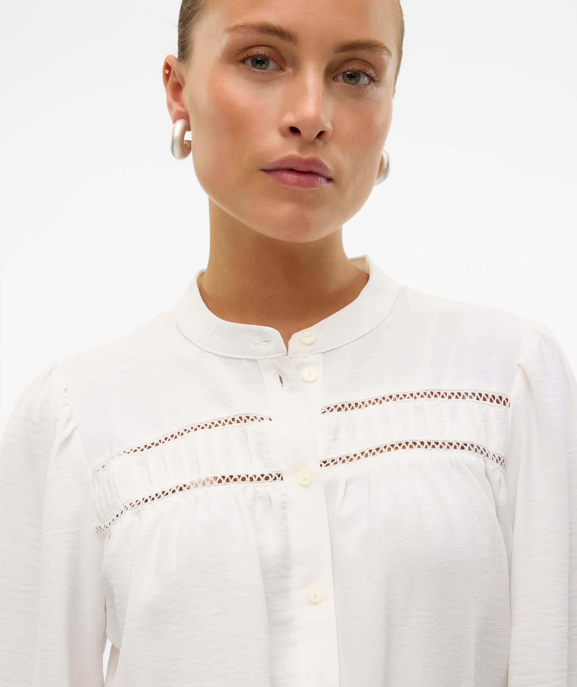 Vero Moda VMEMMA women's blouse, Snow White, large image number 3