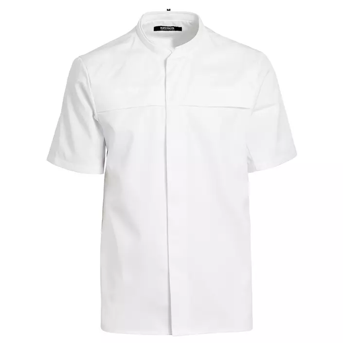 Kentaur Tencel Gourmet short-sleeved  chefs-/server jacket, White, large image number 0