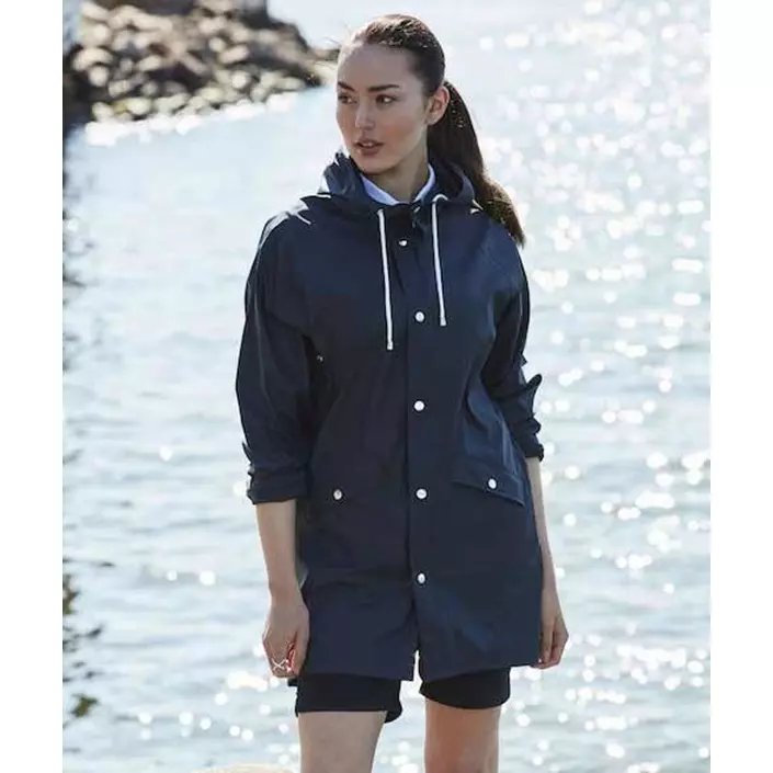 Clique rain jacket, Dark Marine Blue, large image number 2