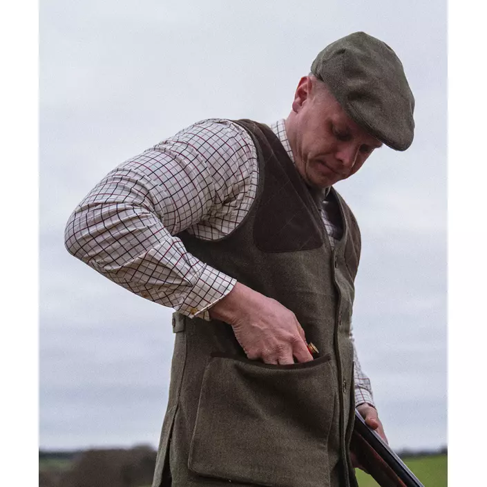 Seeland Hillside vest med uld, Moss green, large image number 1