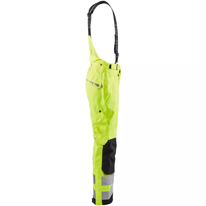 Blåkläder skalbukser, Hi-vis Gul/Sort, large image number 3